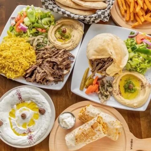 Pita Paradise Mediterranean Grill Restaurant Interior